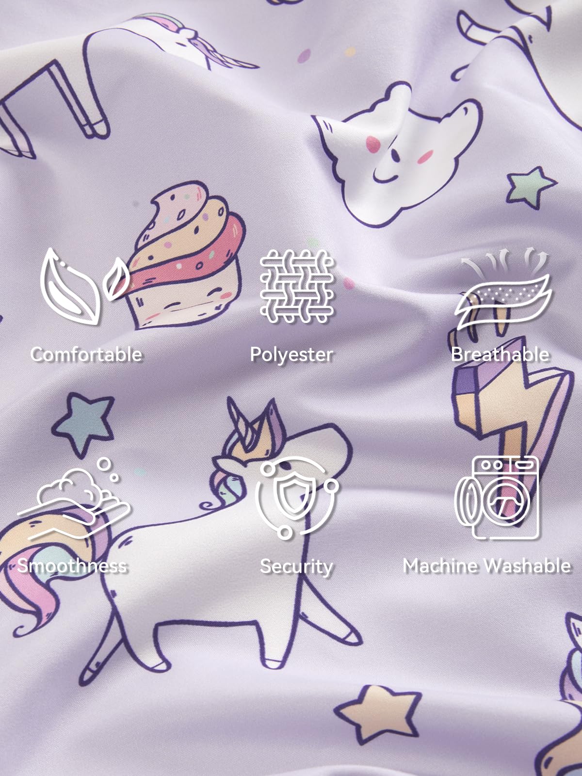 TILLYOU durable stitched pony pillowcase handles daily use