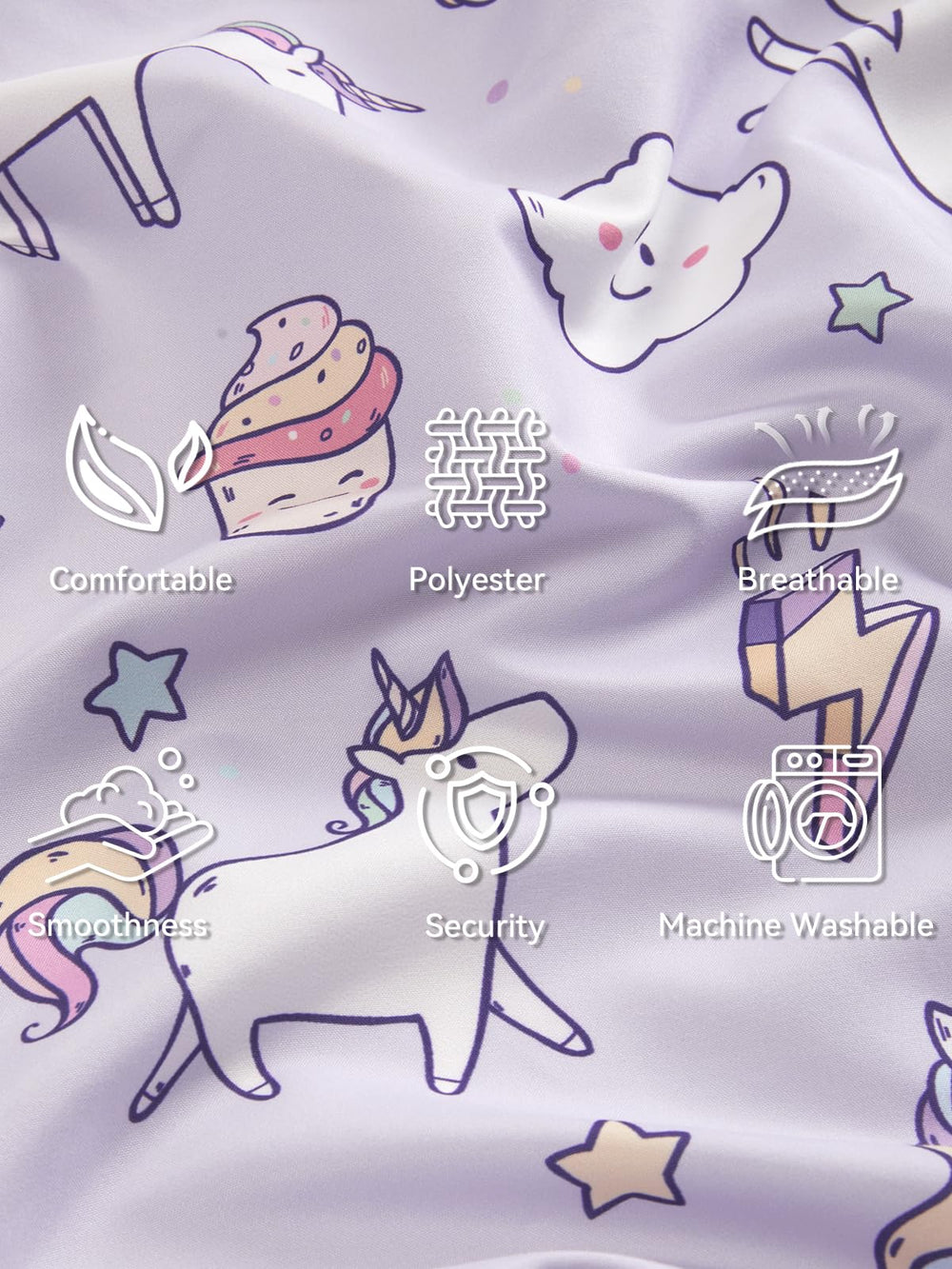 TILLYOU durable stitched pony pillowcase handles daily use