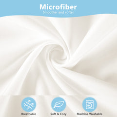 TILLYOU pillowcase with tight stitching for durability