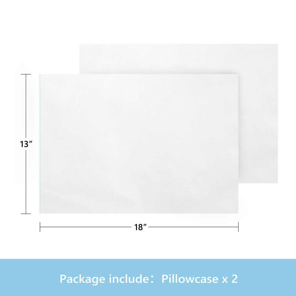 TILLYOU pillowcase tight stitching for durable, all-season use