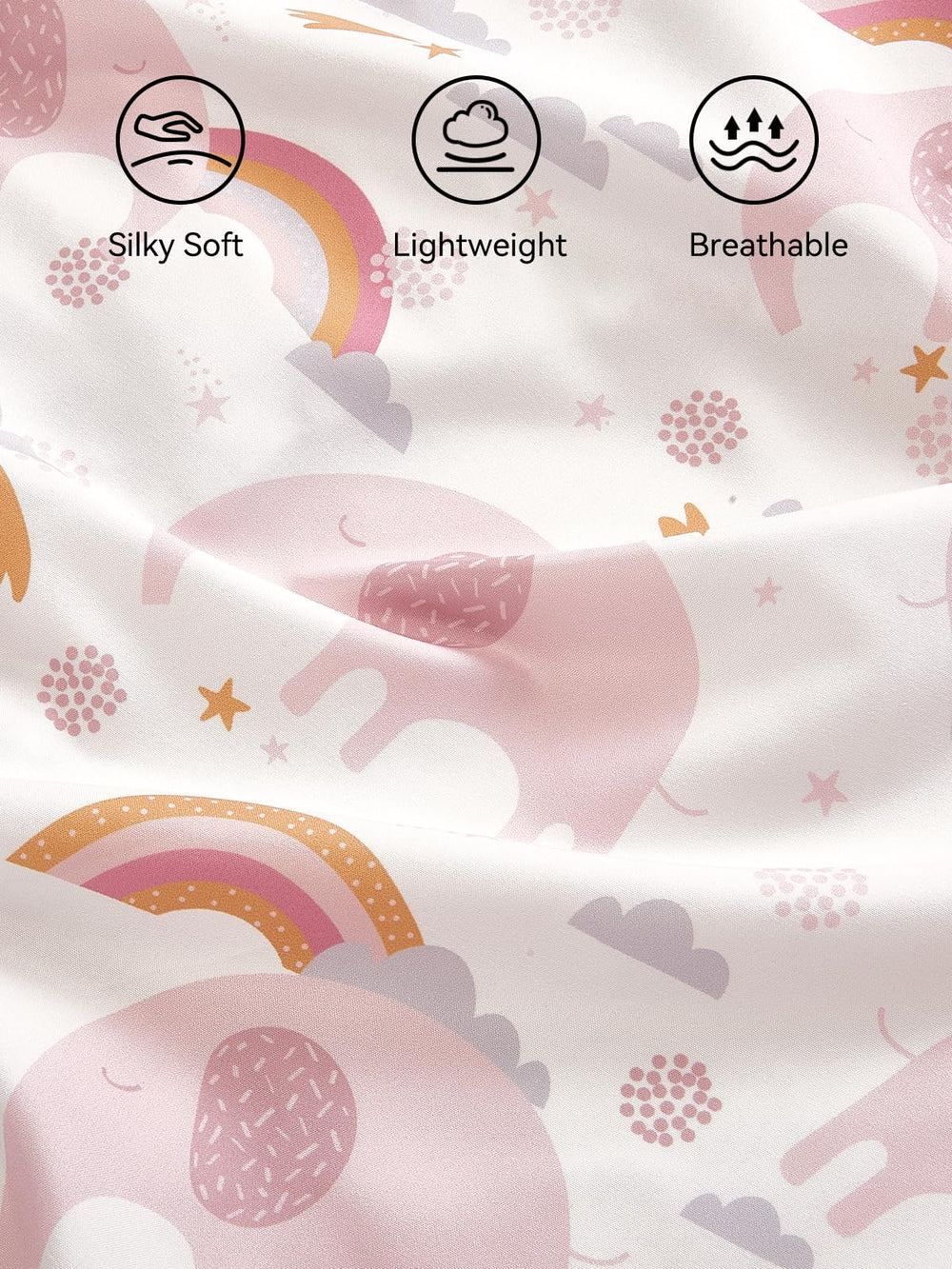 TILLYOU two-pack mini crib sheets with colorful pattern for versatile styling