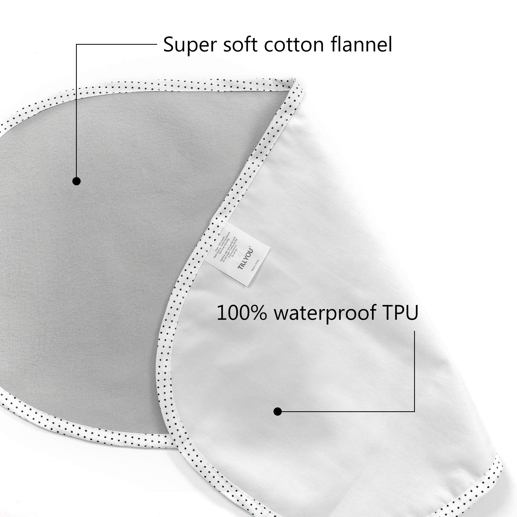 Compact 27 by 13 inches ideal for travel or stroller use