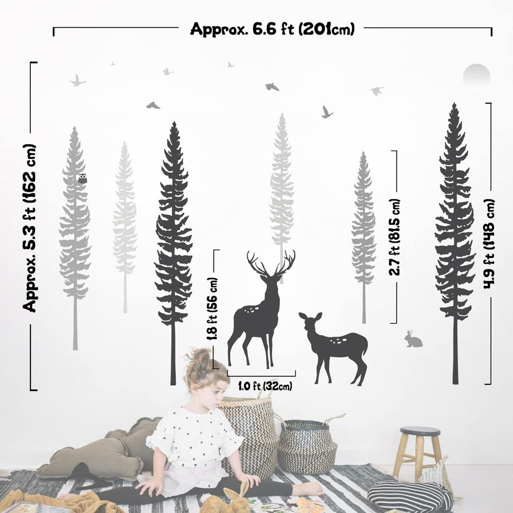 Timber Artbox easy peel-and-stick decals for quick room updates