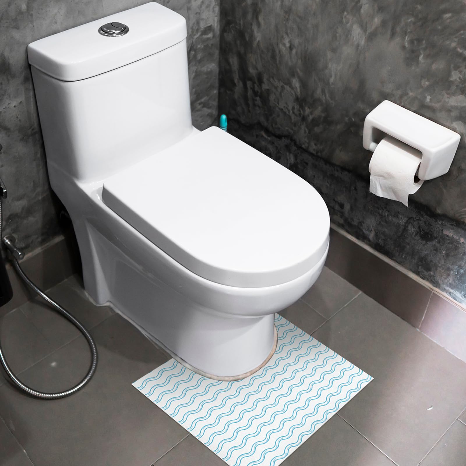Tinideya PP nonwoven anti-slip coating keeps the mat securely in place.