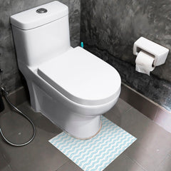 Tinideya PP nonwoven anti-slip coating keeps the mat securely in place.