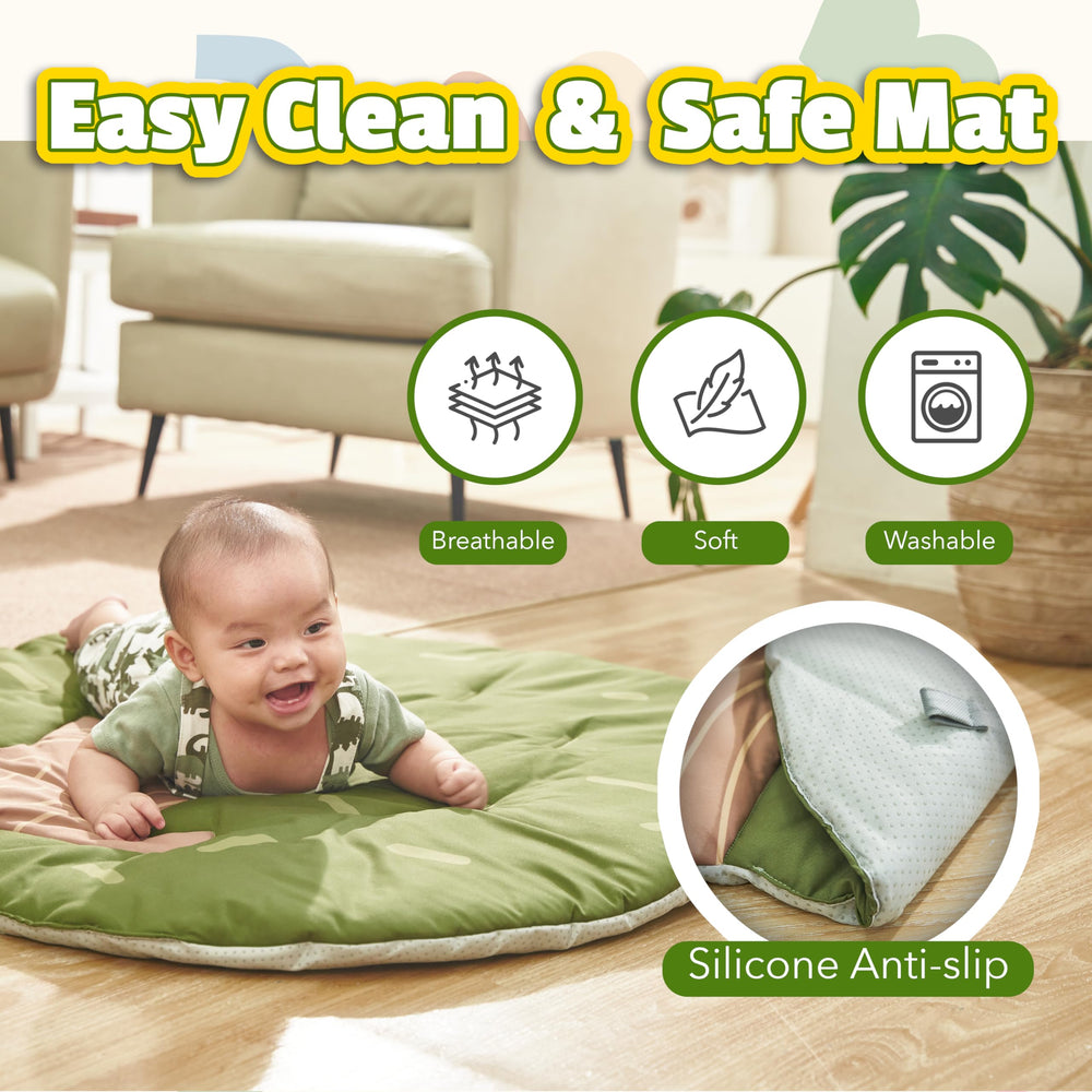 TINITIGIES non-slip bottom keeps play safe and steady.