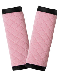 TinlyFinly car seat belt pads show soft plush texture for gentle comfort on long drives
