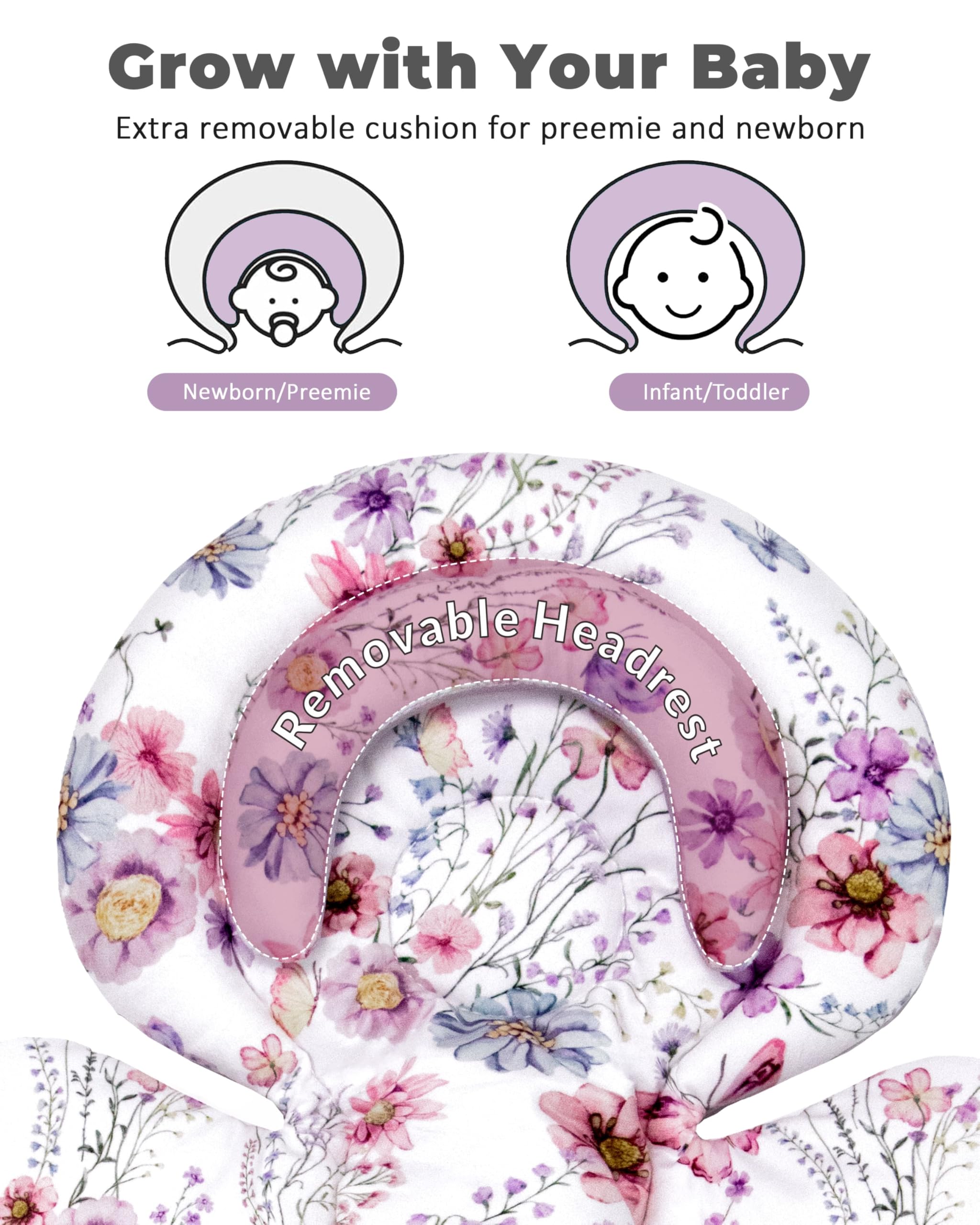 TinlyFinly buckle cover protecting baby's skin during adjustments