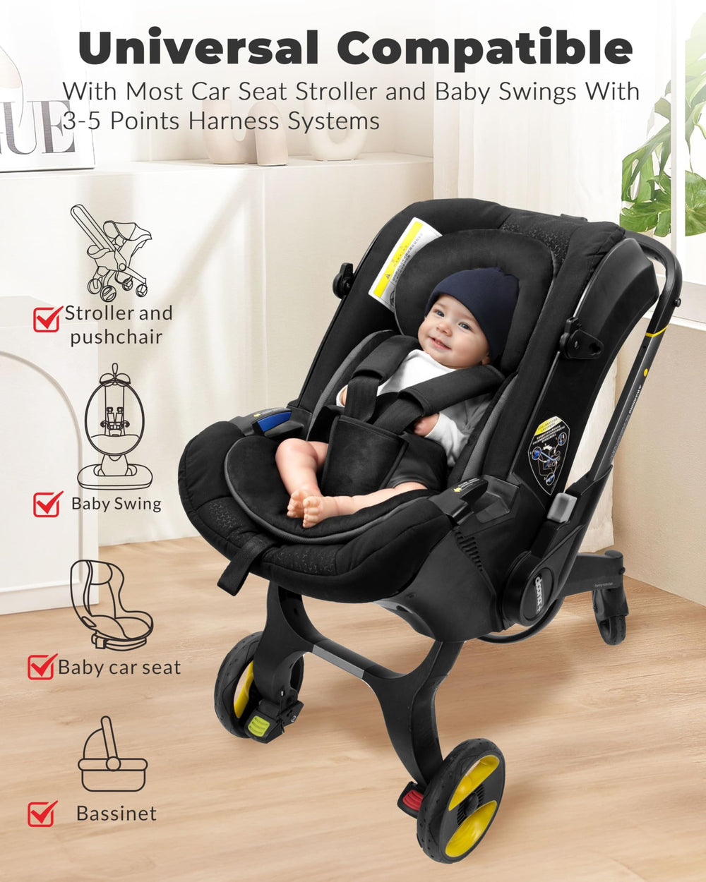TinlyFinly strap covers cushion harness protection for baby comfort