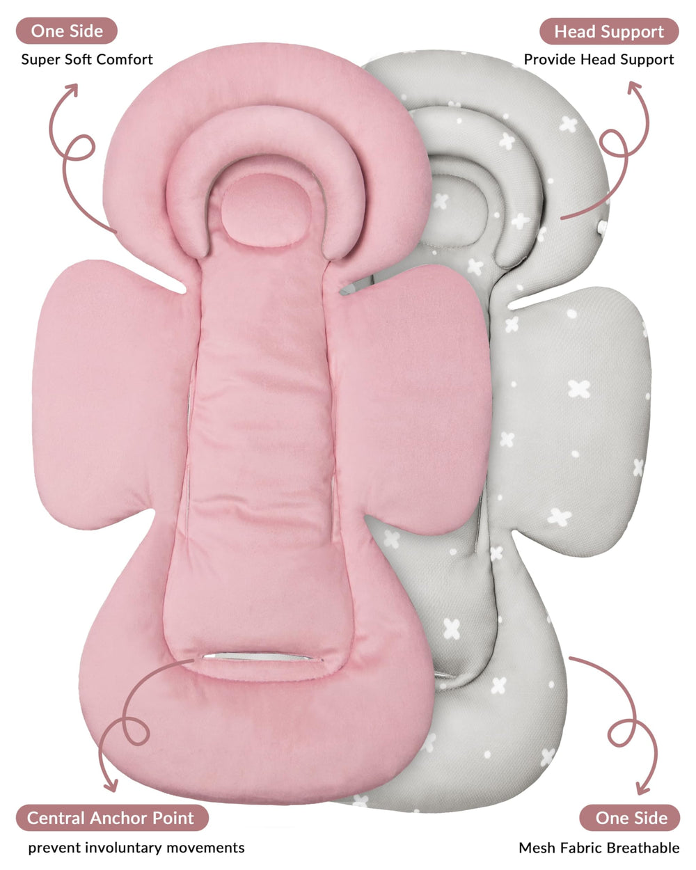TinlyFinly machine-washable insert stays fresh through everyday use.