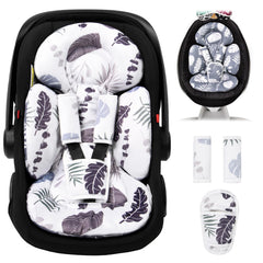 TinlyFinly newborn insert with reversible design for year-round comfort