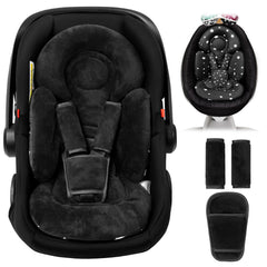 TinlyFinly newborn insert with reversible design for year‑round comfort during rides