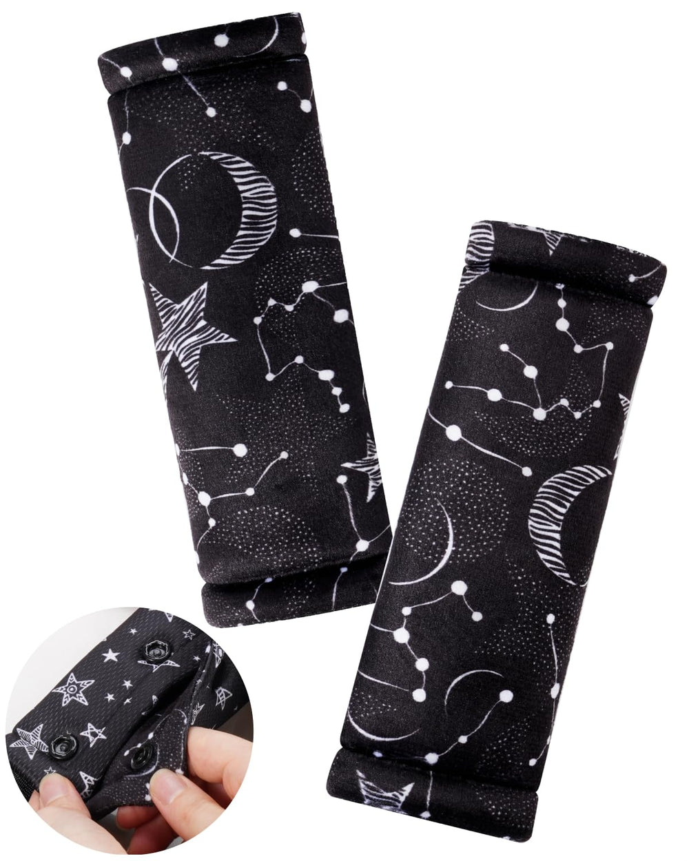 TinlyFinly reversible design with plush and mesh sides demonstrated on gear