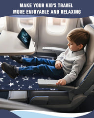 TinlyFinly soft velvet material offers comfortable, breathable cushioning for kids mid-flight.