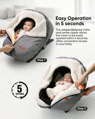 TinlyFinly collar flip over design for quick temperature control