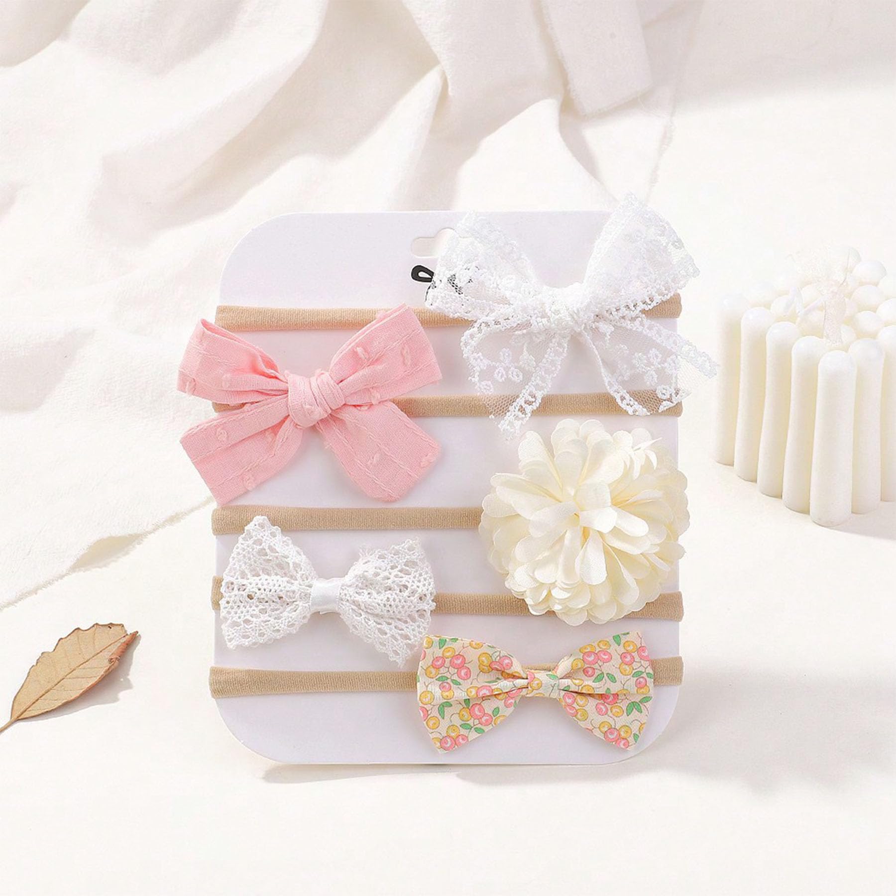 Tinsparkwin five-pack set offers variety for coordinating accessories and photos