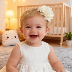 Tinsparkwin floral headband showcases lace detail for daily outfits