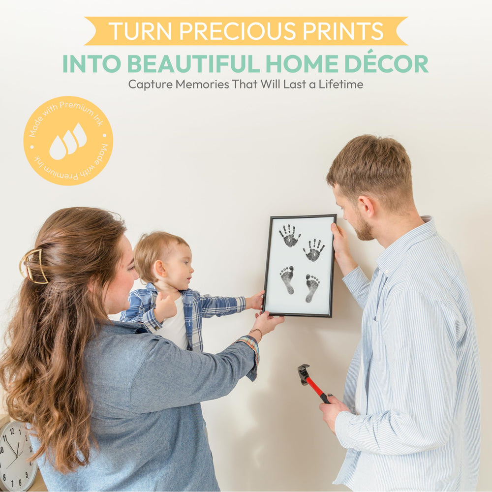 Tiny Gifts handprint kit ideal for baby showers and keepsake albums.