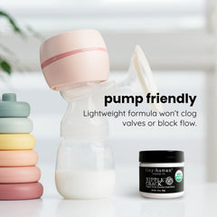 Tiny Human Supply Co Butter Soft texture spreads easily for comfortable breastfeeding