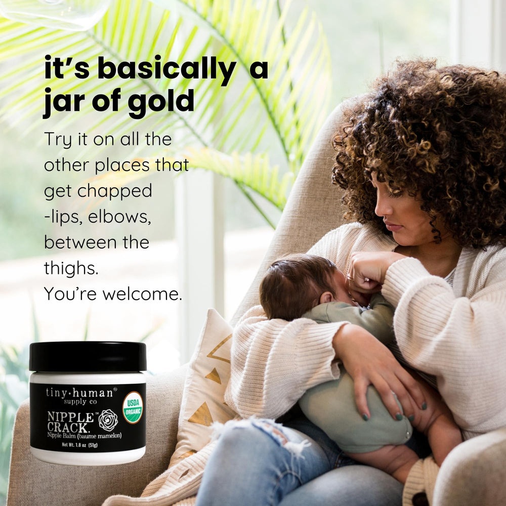 Tiny Human Supply Co Lactation-friendly balm supports daily feeding routines