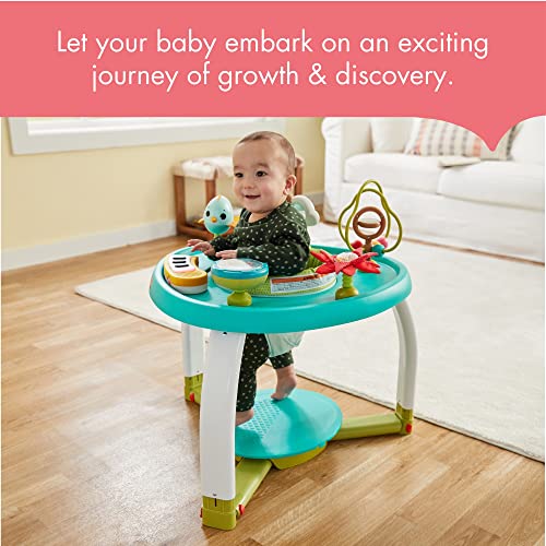 Tiny Love Here I Grow 360-degree seat lets baby explore all around.