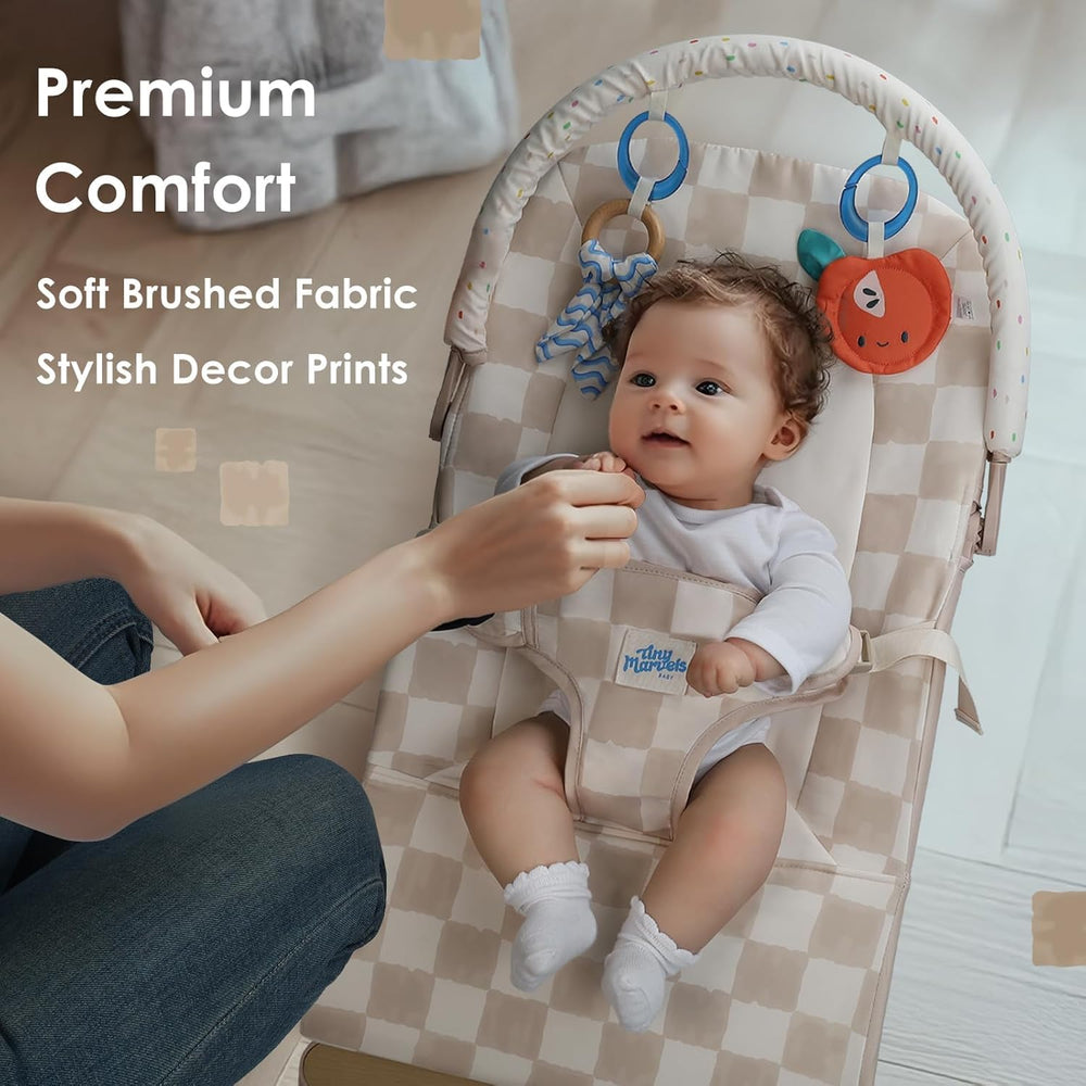 Lightweight, portable bouncer you can take on the go.