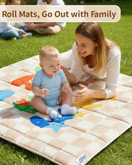 Tiny Marvels Baby Play Mat thick padding cushions little adventures.