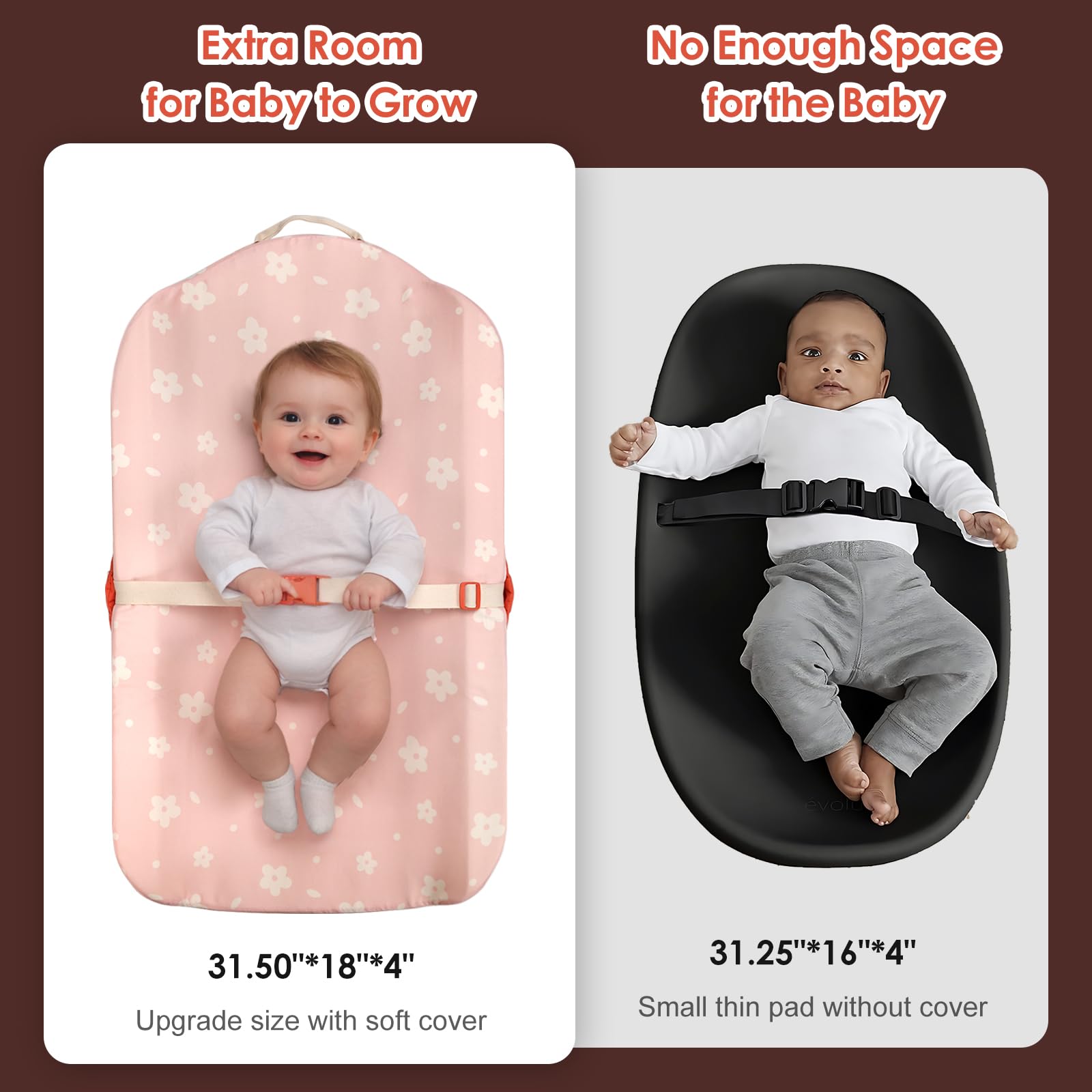 Tiny Marvels pad fitting standard tables and dressers in a nursery