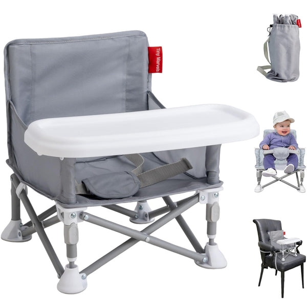 Tiny Marvels portable 3-in-1 chair with tray for meals on the go