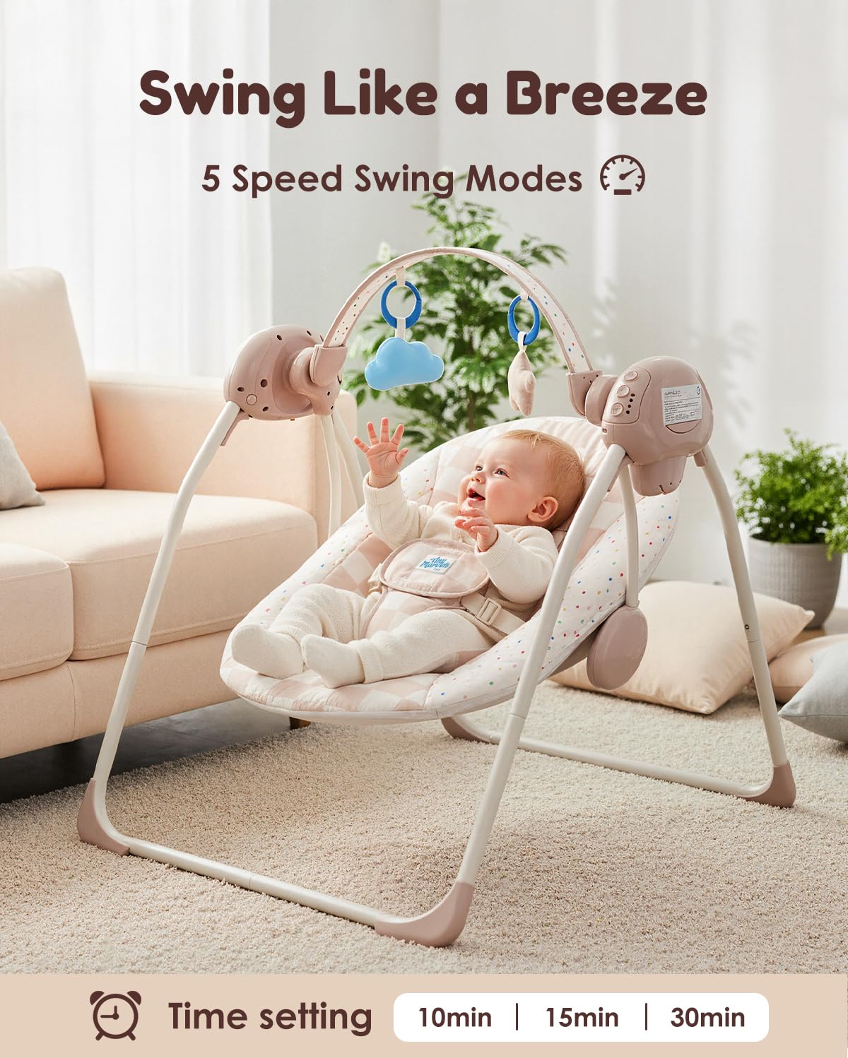 Tiny Marvels portable swing foldable frame for easy storage
