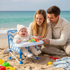 Tiny Marvels removable tray baby seat ready for on-the-go meals