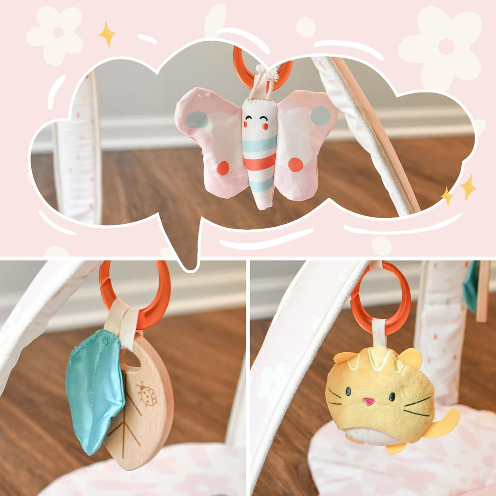 Tiny Marvels growth-friendly setup supports 0+ months to toddler exploration.
