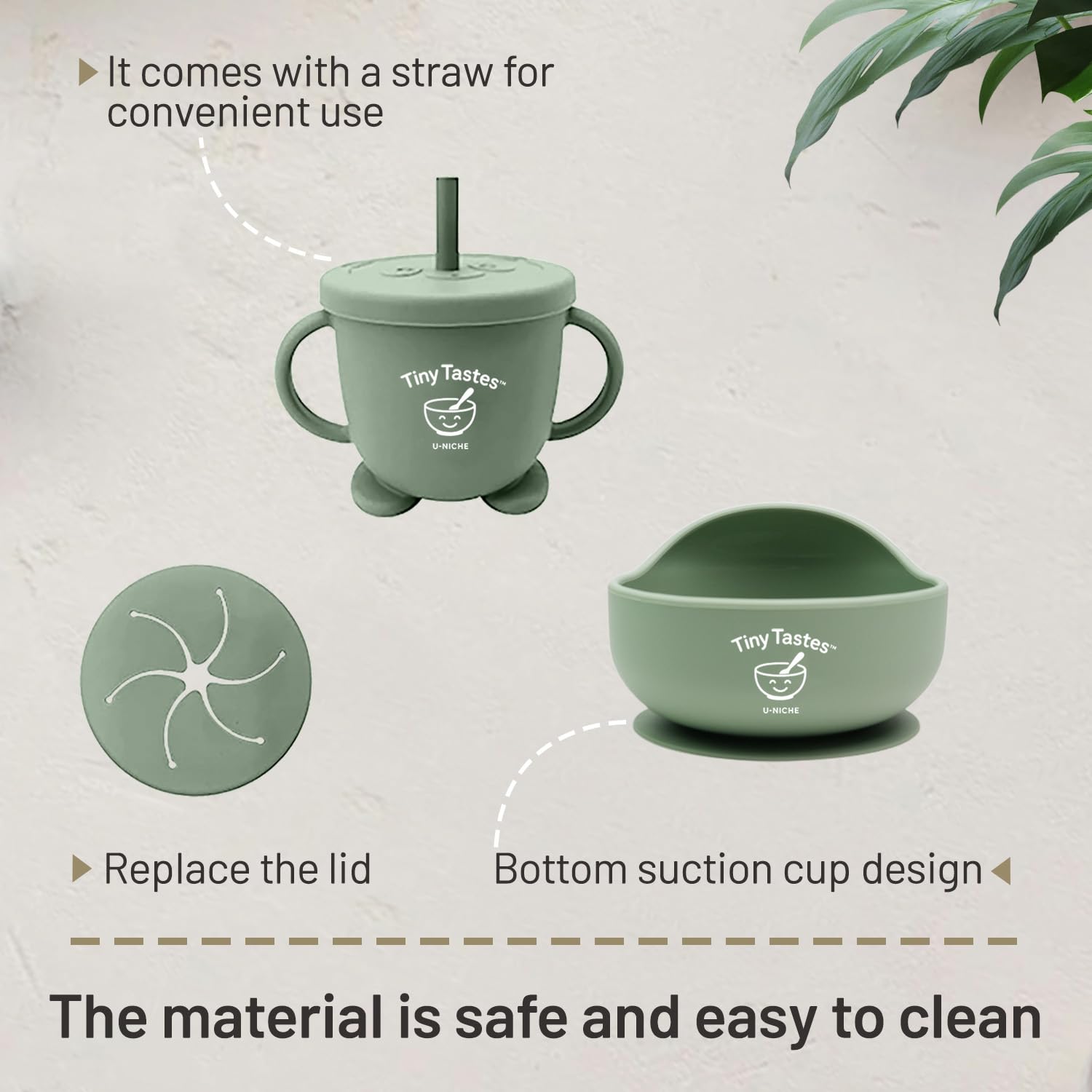 Tiny Tastes food containers for keeping leftovers fresh