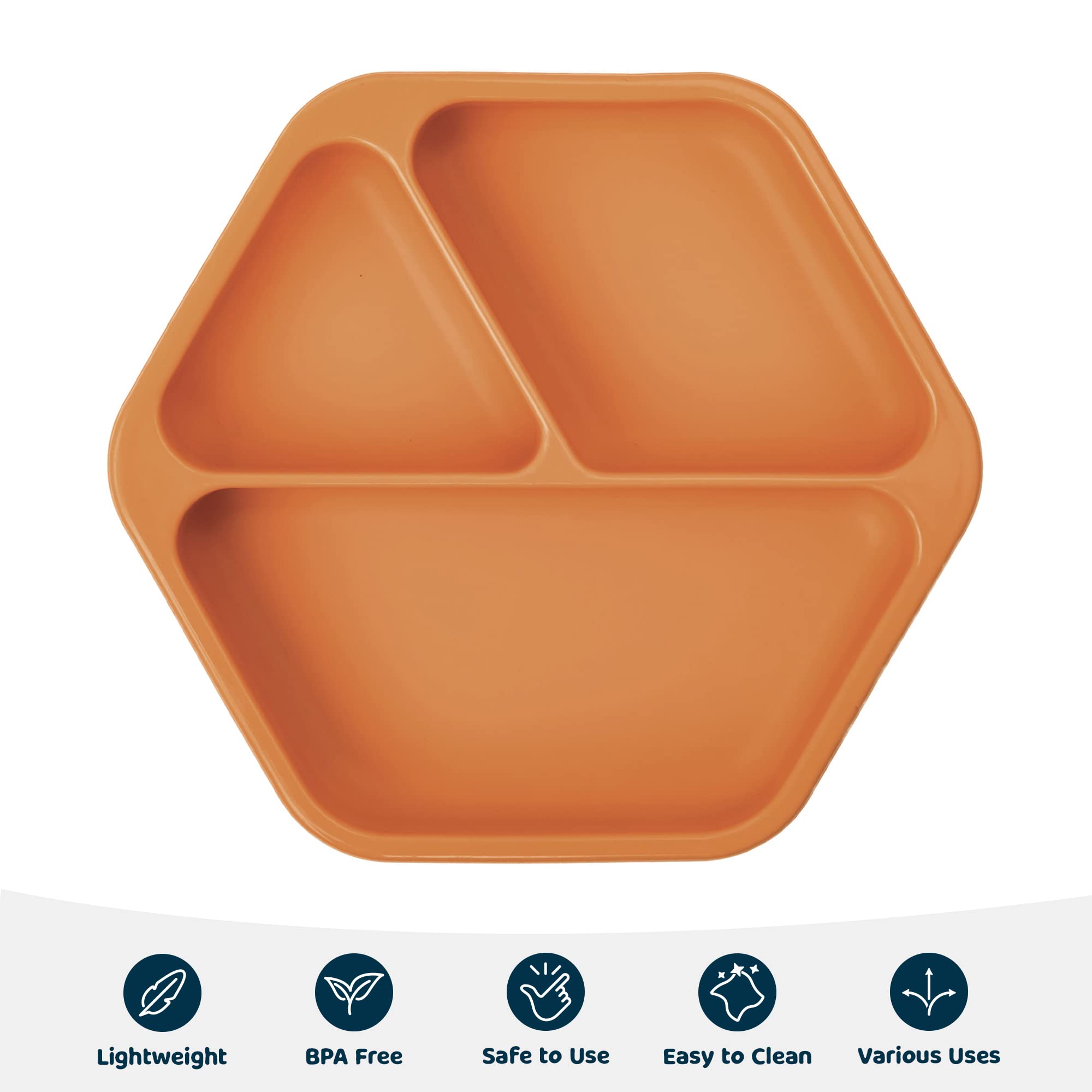Tiny Twinkle baby-led weaning plate supports independent eating at home