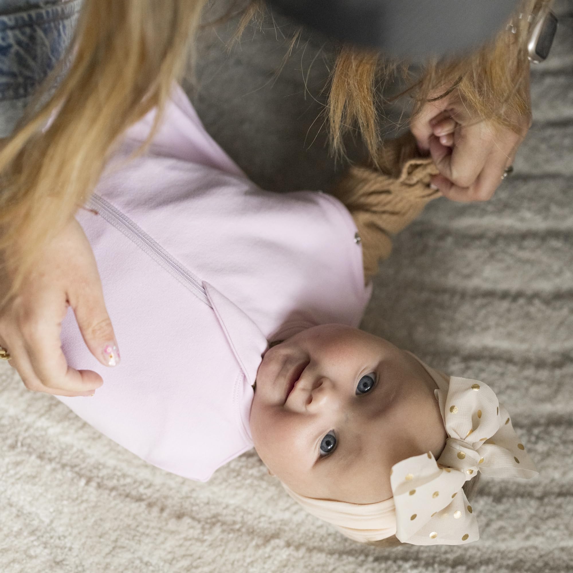 Tiny Twinkle cotton-elastane blend provides soft stretch for growing babies