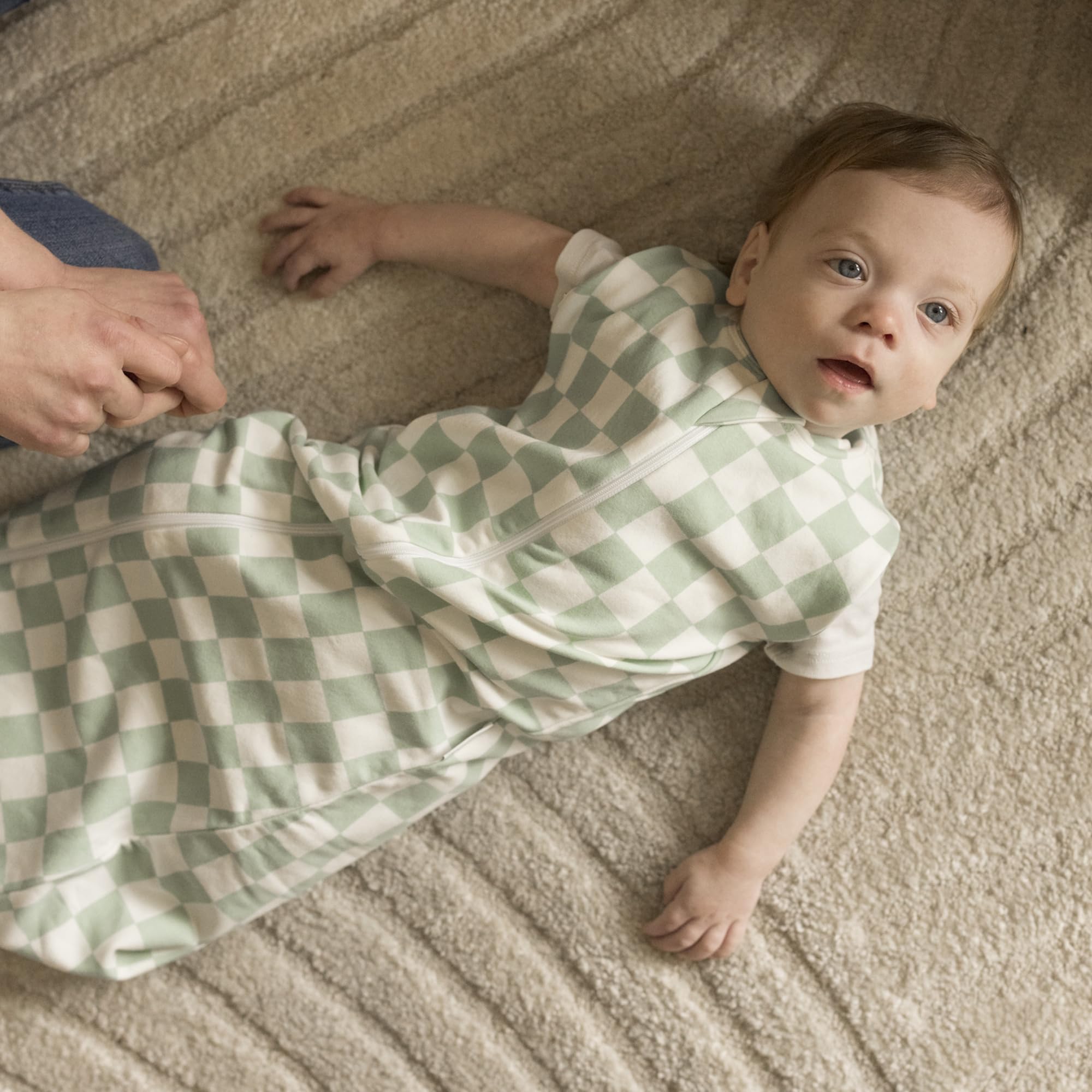 Tiny Twinkle cotton-elastane blend offers soft stretch for comfy all-night movement