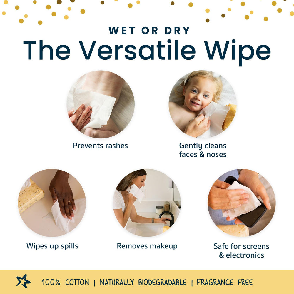 Tiny Twinkle baby-hands mess demonstrates absorbent, strong fibers