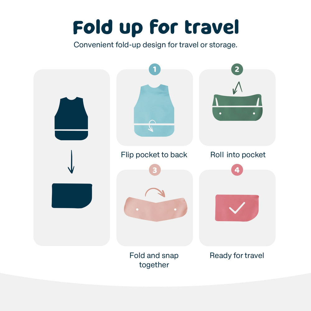Tiny Twinkle essential bib for feeding routines.