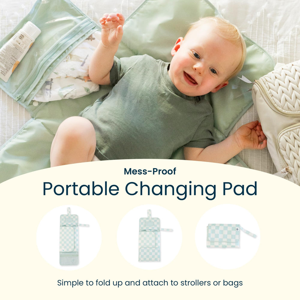 Tiny Twinkle foldable baby changing pad ideal for travel use