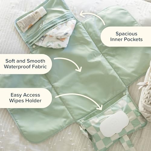 Tiny Twinkle lightweight diaper change pad for on-the-go use