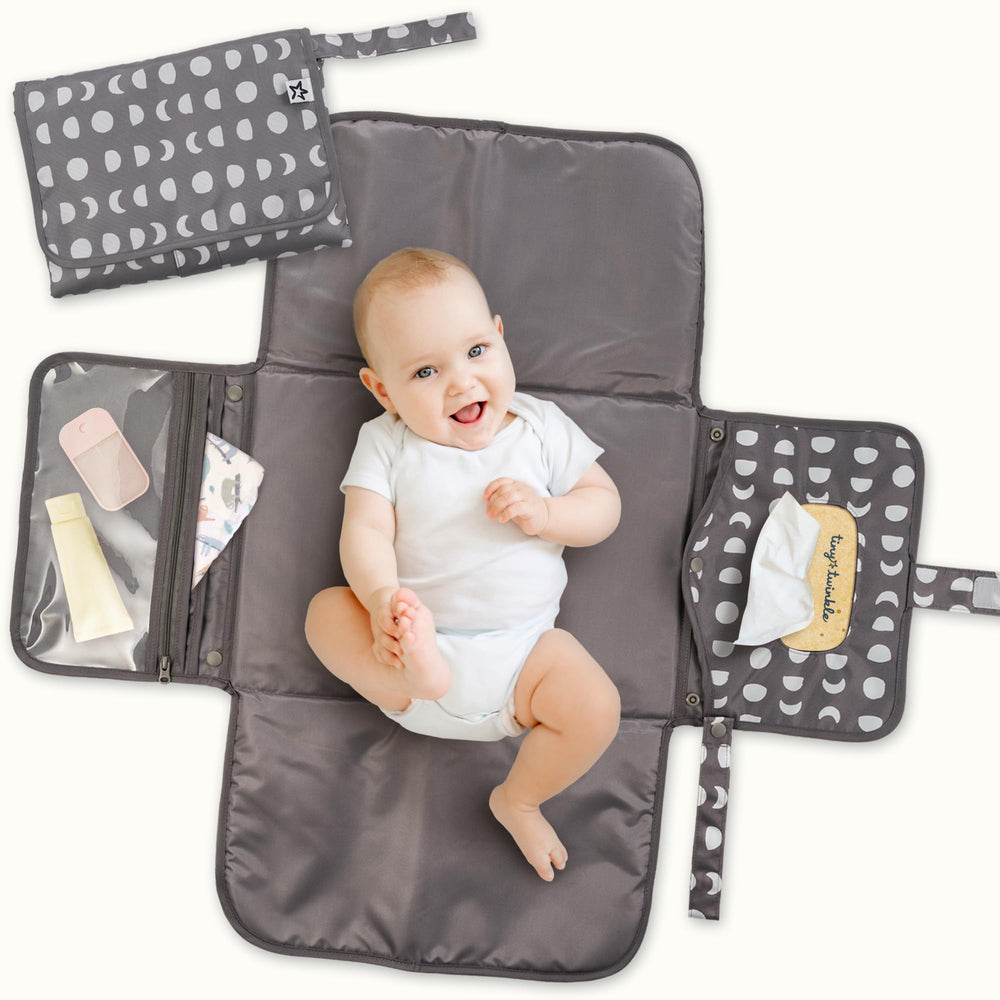 Tiny Twinkle Luna folded-compact-changing-pad for on-the-go diaper changes
