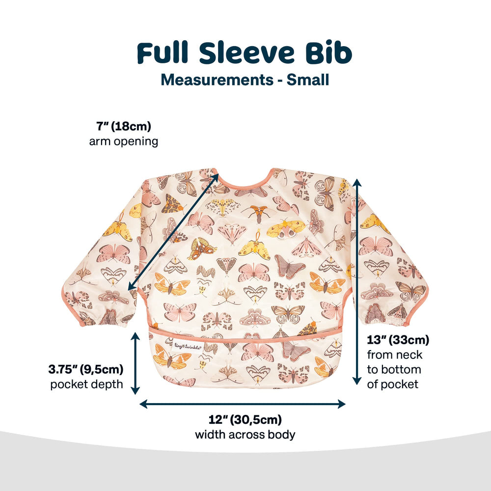 Tiny Twinkle machine-washable bib after meals