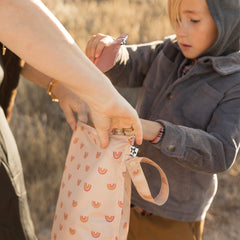 Tiny Twinkle Mess-Proof Wet Bag closed-compact shows quick-dry fabric and leak-safe storage.