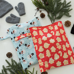 Tiny Twinkle Wet Bag folded flat for compact packing