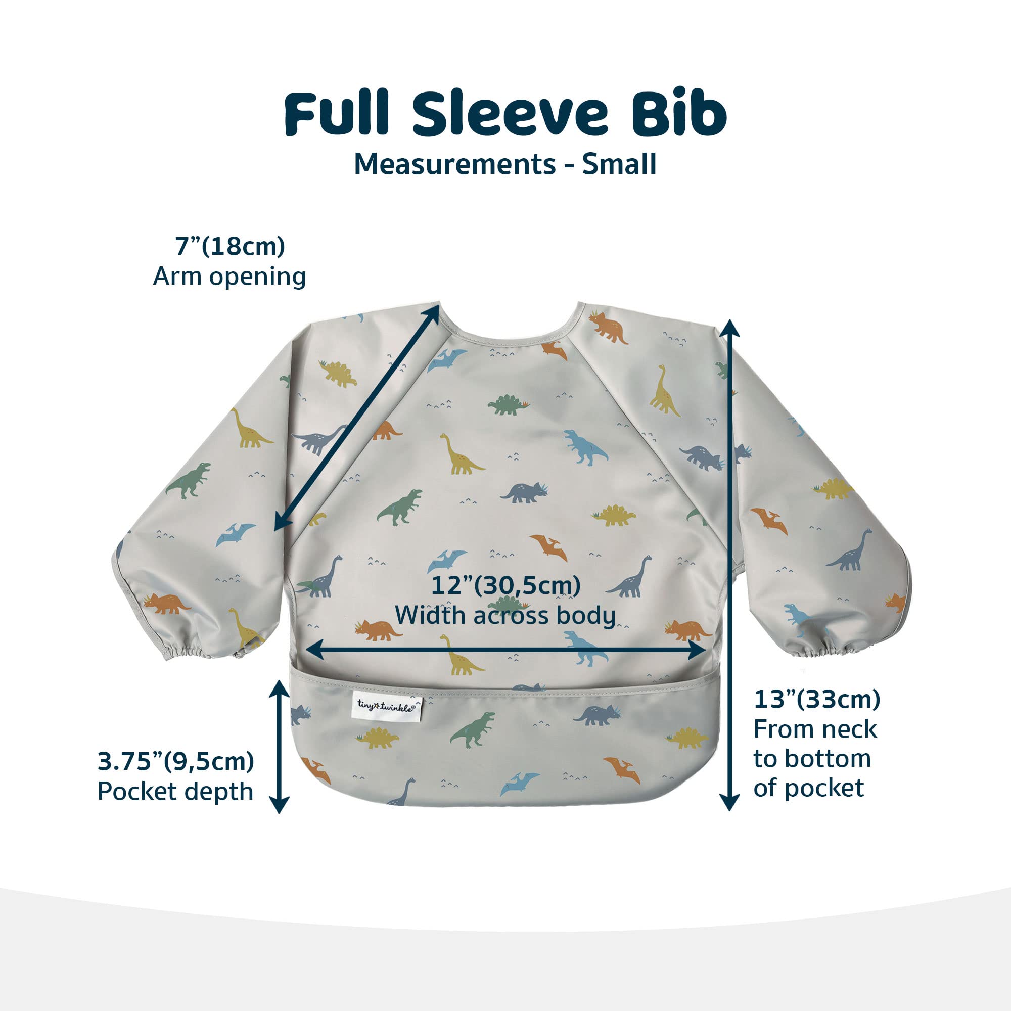 Tiny Twinkle oeko-tex-certified bib uses safe materials for peace of mind