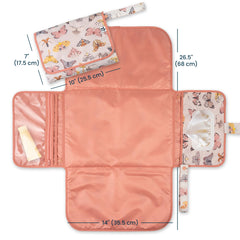 Tiny Twinkle portable changing pad wipes-pocket for quick access