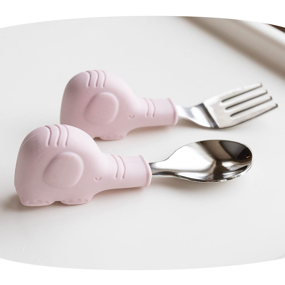 Tiny Twinkle Toddler mealtime set supports baby-led feeding and self-feeding