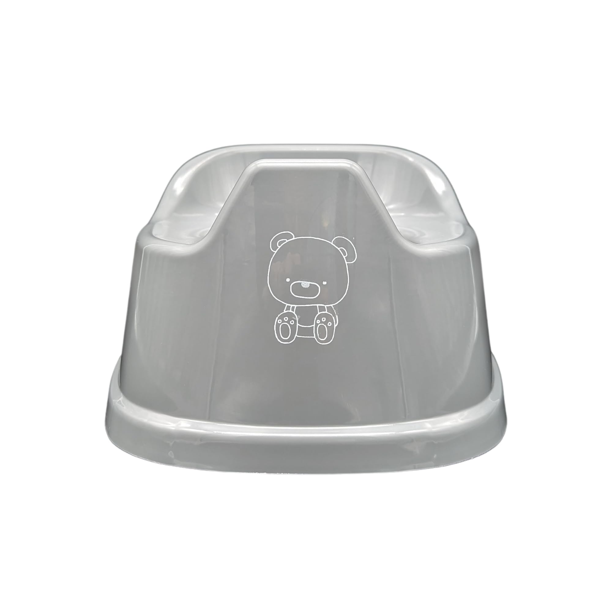 Tiny Undies Baby Potty front view, compact and portable for small toddlers.