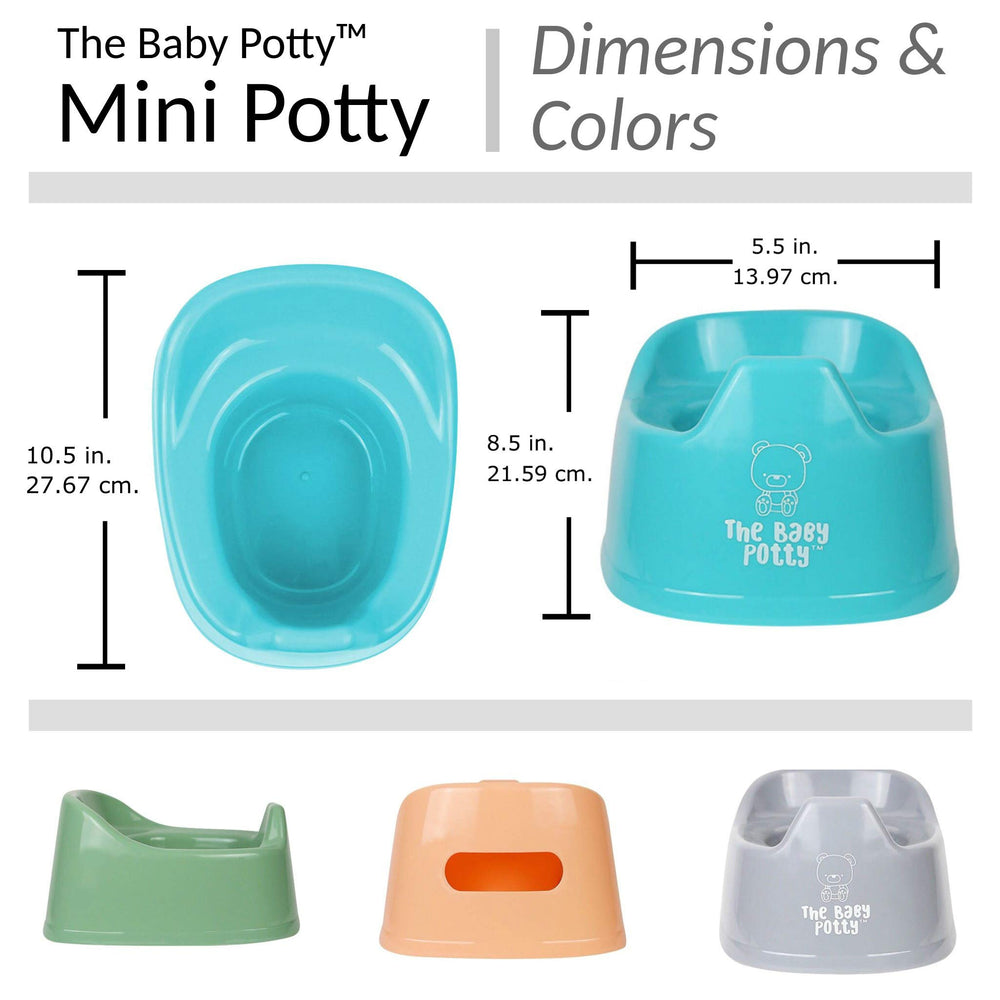 Tiny Undies Baby Potty is BPA-free and recyclable for safer, greener use.