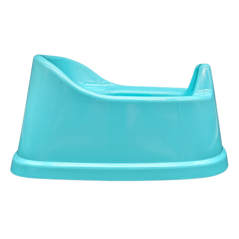 Tiny Undies Baby Potty features a non-slip bottom for stable potty sessions.